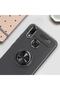 Xiaomi Mi Max 3 Case Smooth and Soft Back Surface Ravel Cover with Ring Stand - 5