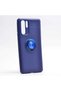 Huawei P30 Pro Case Smooth and Soft Back Surface Ravel Cover with Ring Stand