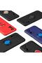 Realme 7 Pro Case Smooth and Soft Back Surface Ravel Cover with Ring Stand - 6