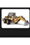 Wheeled Bulldozer Excavator Bucket Toy Engineering Vehicle 32 cm - 6