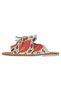 Women's Vegan Leather Multicolored Slippers - Growing Together Design - 2