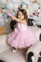 Special Design Girl's Special Occasion Dress with Ruffled Hem 1505 - 5