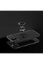 Apple iPhone 13 Case Smooth and Soft Back Surface Ravel Cover with Ring Stand - 5