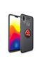Xiaomi Mi Max 3 Case Smooth and Soft Back Surface Ravel Cover with Ring Stand - 2