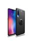 Samsung Galaxy A70 Case Smooth and Soft Back Surface Ravel Cover with Ring Stand - 6