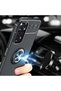 Xiaomi Redmi Note 11 Global Case Smooth and Soft Back Surface Ravel Cover with Ring Stand - 6