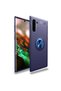 Samsung Galaxy Note 10 Case Smooth and Soft Back Surface Ravel Cover with Ring Stand - 4