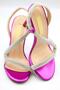 Women's Diamond Stone Banded Heeled Shoes - 4