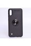 Samsung Galaxy M10 Case Smooth and Soft Back Surface Ravel Cover with Ring Stand