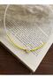 Women's Yellow and White Sand Beaded Daisy Detailed Necklace - 2