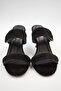 Women's Suede Genuine Leather Heeled Slippers - 2