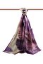 Women's Luxury Medina Silk Shawl Lilac-2 - 2