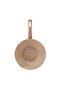 Wood Silver Bio Granite Wok Pan 28 Cm - 3