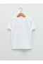 Boy - Crew Neck and Printed Short Sleeve T-Shirt - 2