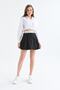 Women's Elastic Waist Striped Skirt