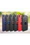 Huawei Honor 8C Case Smooth and Soft Back Surface Ravel Cover with Ring Stand - 6