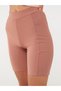 Women's Elastic Waist Plain Sports Tights - 3