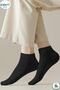 Women's Socks Short Socks White Bamboo Colored Socks Summer Booties Scented Socks 6 Pieces - 5