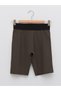 Women's Sports Biker Tights with Elastic Waist Color Block - 7