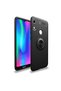 Huawei Honor 8A Case Smooth and Soft Back Surface Ravel Cover with Ring Stand - 2