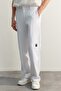 Beyaz Loose Fit Etiket Detaylı Pantolon TMNSS23PL00038 - 2