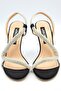 Women's Diamond Stone Banded Heeled Shoes