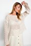 Stone Thin Openwork/Hole Knitwear Sweater TWOSS23KZ00050 - 2