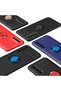 Huawei P Smart 2021 Case Smooth and Soft Back Surface Ravel Cover with Ring Stand - 3