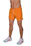 Micro Hit - Men's Mustard Lined Sports Shorts - 4231415