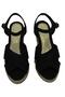 Women's Black Summer Comfortable 7 Cm Heel Sandals - 2
