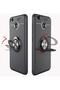 Xiaomi Redmi 4X Case Smooth and Soft Back Surface Ravel Cover with Ring Stand - 4