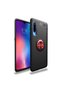 Xiaomi Mi A3 Case Smooth and Soft Back Surface Ravel Cover with Ring Stand - 4