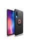 Xiaomi Mi A3 Case Smooth and Soft Back Surface Ravel Cover with Ring Stand - 6