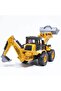Wheeled Bulldozer Excavator Bucket Toy Engineering Vehicle 32 cm - 3