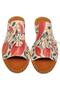 Women's Vegan Leather Multicolored Slippers - Growing Together Design