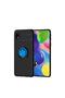 Samsung Galaxy A01 Core Case Smooth and Soft Back Surface Ravel Cover with Ring Stand - 2