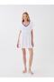 Women's V-Neck Short Sleeve Beach Dress - 2