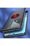 Samsung Galaxy S20 Ultra Case Smooth and Soft Back Surface Ravel Cover with Ring Stand - 4