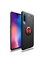 Samsung Galaxy A70 Case Smooth and Soft Back Surface Ravel Cover with Ring Stand - 2
