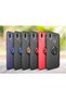 Samsung Galaxy M20 Case Smooth and Soft Back Surface Ravel Cover with Ring Stand - 3