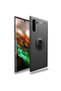 Samsung Galaxy Note 10 Case Smooth and Soft Back Surface Ravel Cover with Ring Stand - 6