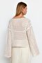 Stone Thin Openwork/Hole Knitwear Sweater TWOSS23KZ00050 - 5