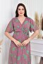 V-Neck Short Sleeve Chiffon - 7