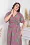 V-Neck Short Sleeve Chiffon - 8
