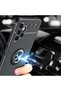 Samsung Galaxy A13 4g Case Smooth and Soft Back Surface Ravel Cover with Ring Stand - 4