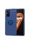 Oppo A36 Case Smooth and Soft Back Surface Ravel Cover with Ring Stand