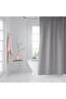 Gray Bathroom Curtain Double Wing 2X120X200 Shower Curtain Shower Cabin Curtain
