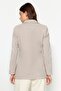 Brown Regular Lined Buttoned Woven Jacket TWOAW22CE0622 - 6