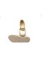 Chain Detailed Classic Mother Shoes Cream - 4