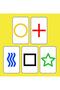 Esp Zener Card Colorful Clairvoyant Telepathy Card Zener Card Colorful Front Face Color Background - 3
